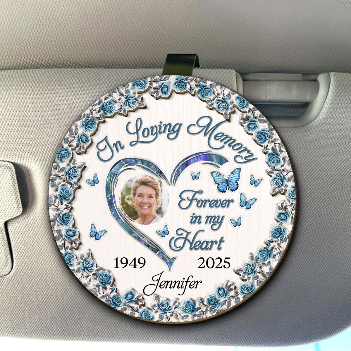Always Miss You - Personalized Custom Car Visor Clip