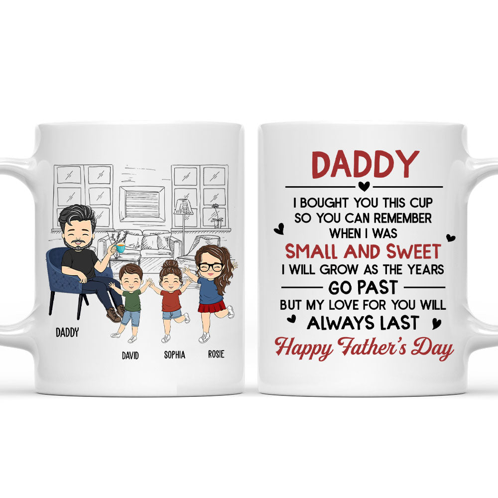 Small And Sweet - Personalized Custom Coffee Mug