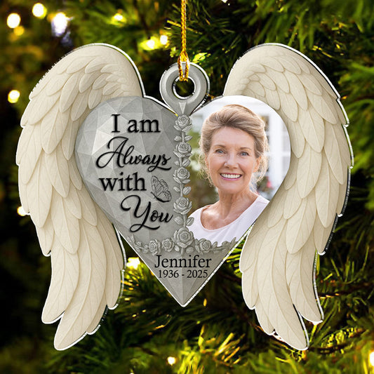 With You Forever - Personalized Custom Acrylic Ornament
