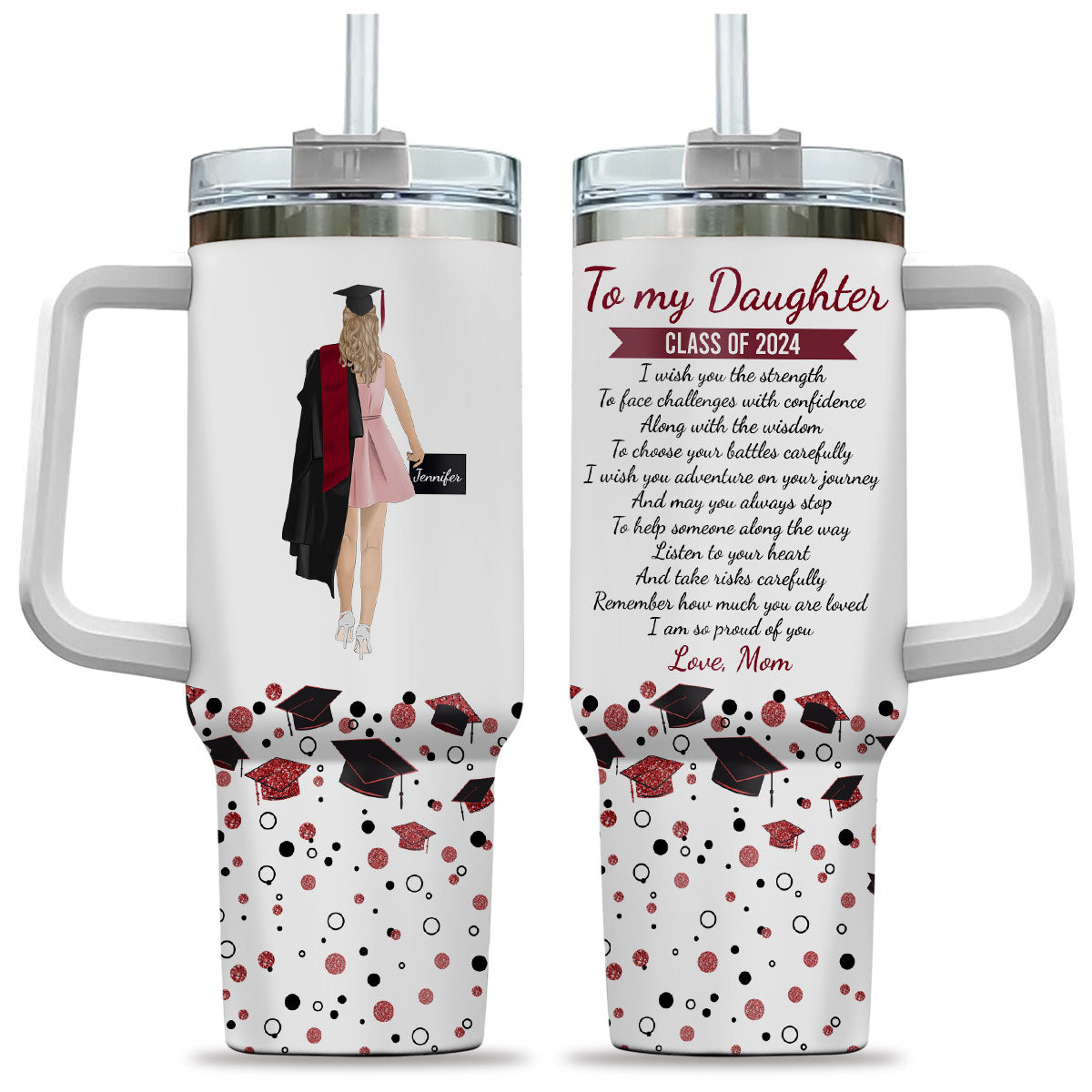 I Wish You The Strength - Personalized Custom 40 Oz Tumbler