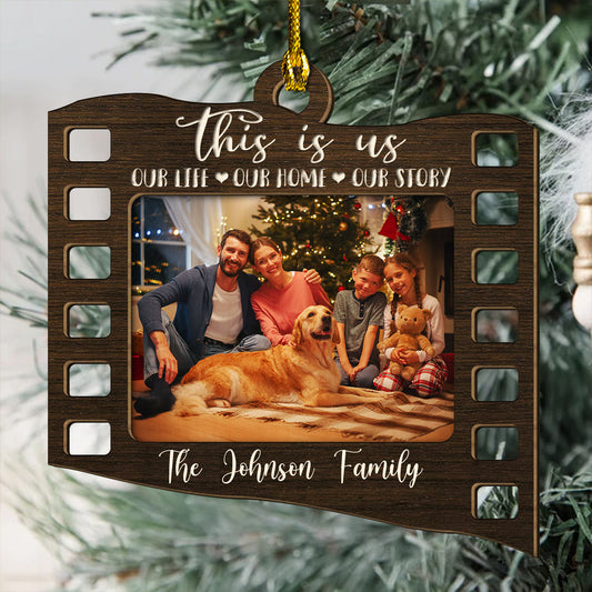 Merry Kissmas 2025 - Personalized Custom 2-layered Wood Ornament