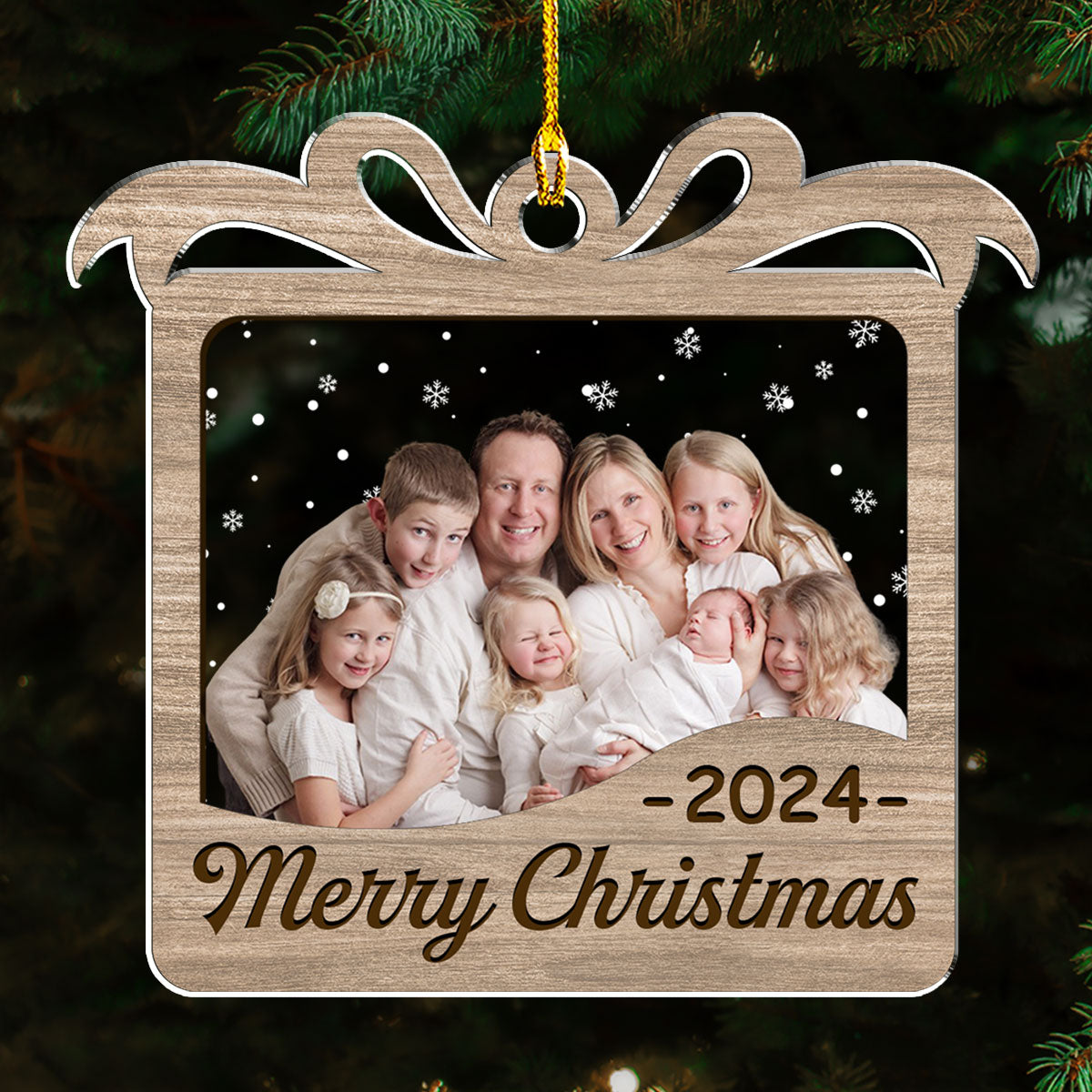 Winter Dreams - Personalized Custom Acrylic Ornament