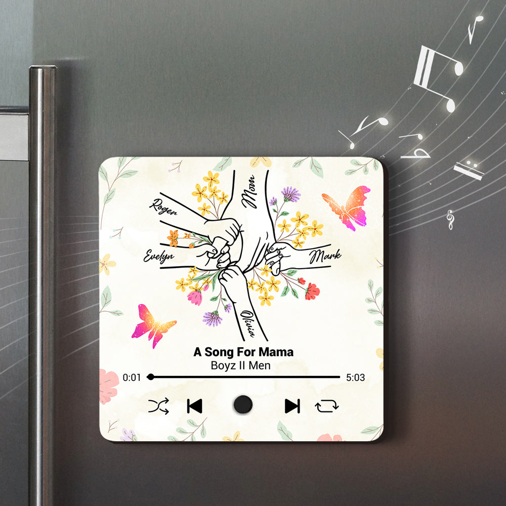 Together In Love - Personalized Custom Music Fridge Magnet