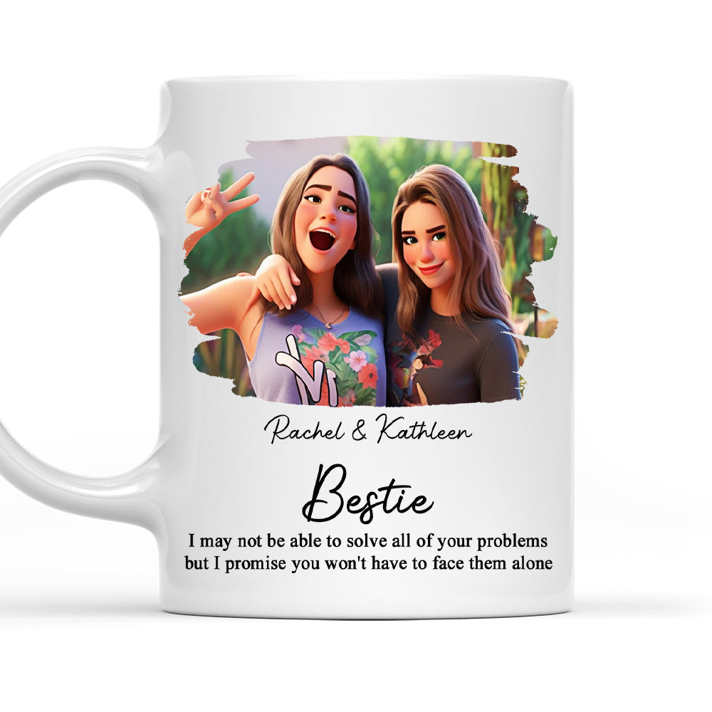 Friendship Forever Keepsake - Personalized Custom Coffee Mug
