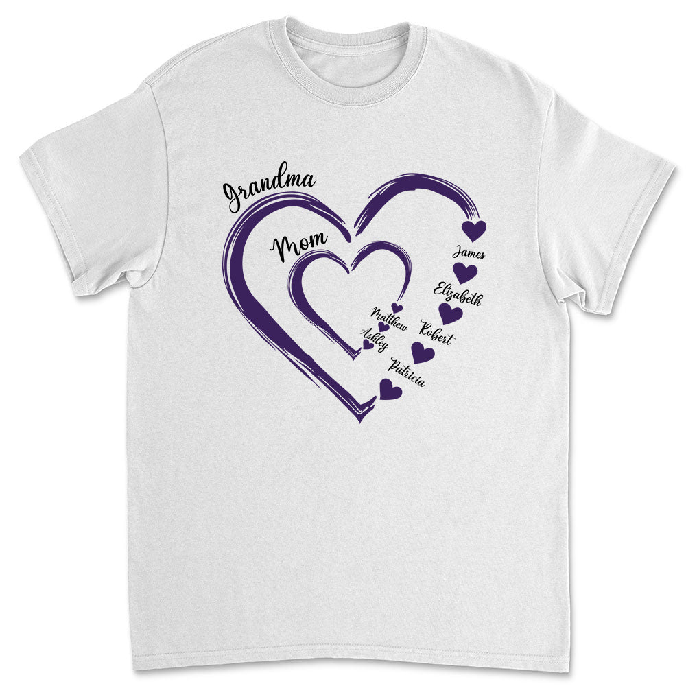 Sweethearts Of Mom - Personalized Custom Unisex T-shirt