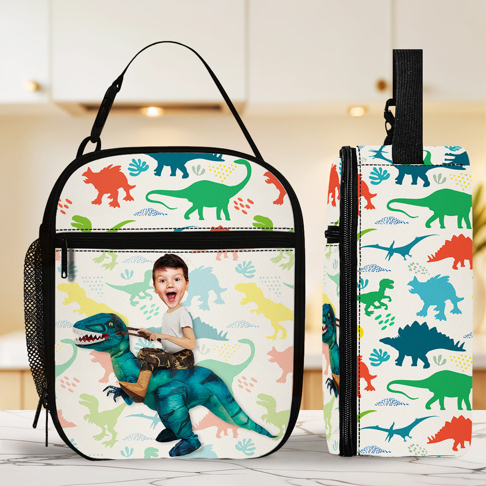 Cute Kid Fantasy Friends - Personalized Custom Insulated Lunch Bag