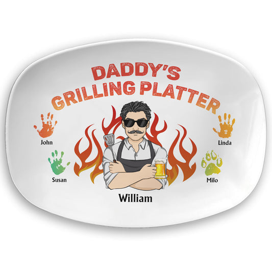 My Dad Is The Best Cook - Personalized Custom Platter