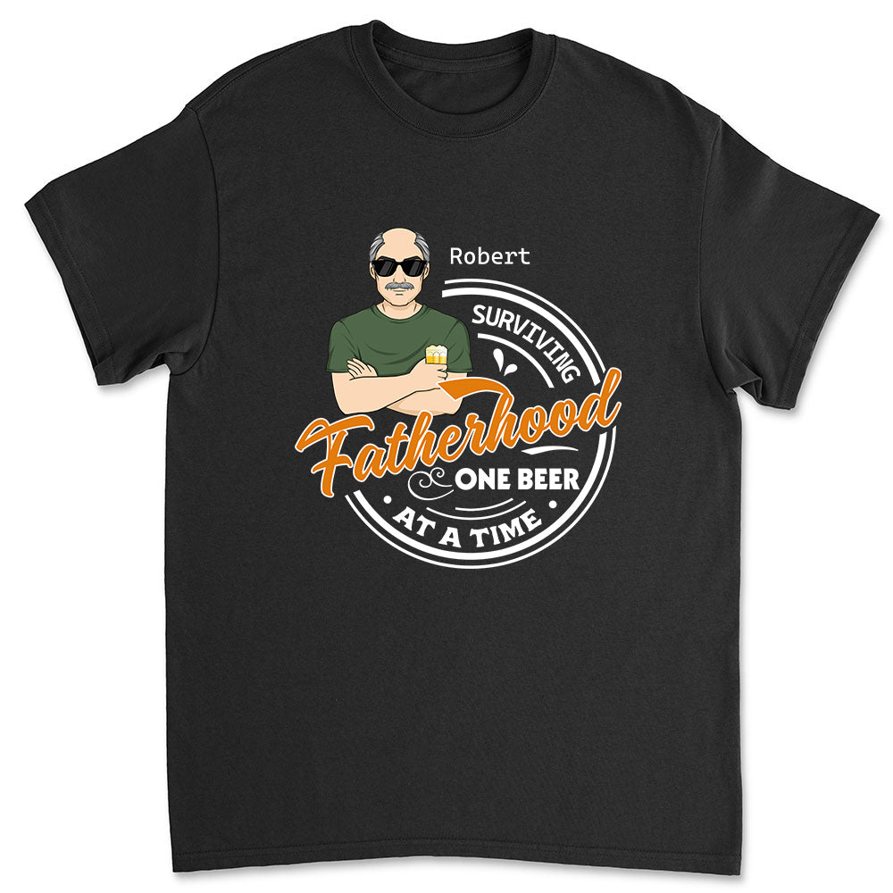 Surviving Fatherhood - Personalized Custom Shirt