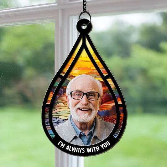 Memorial Teardrop Gift - Personalized Custom Suncatcher