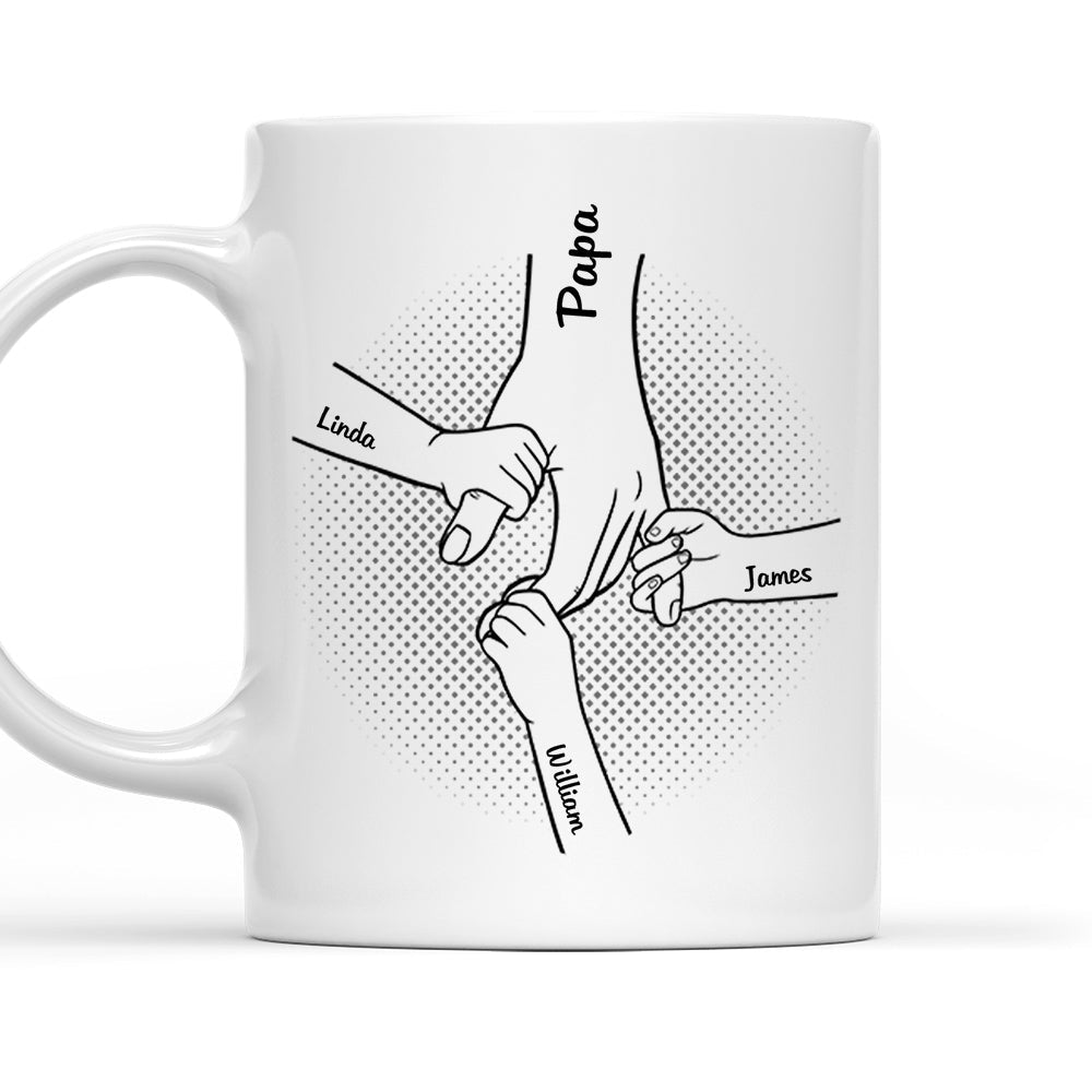 Best Papa Ever - Personalized Custom Coffee Mug