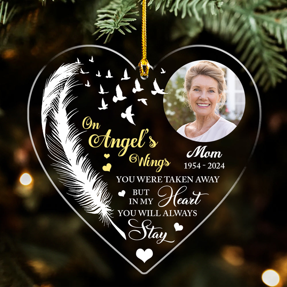 Wings Of Angel - Personalized Custom Acrylic Ornament