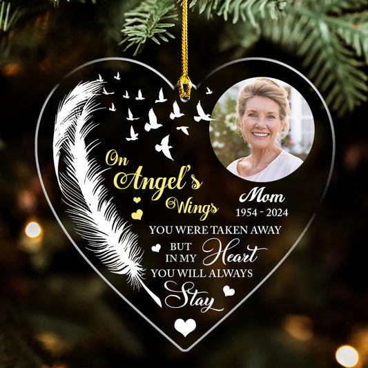 Wings Of Angel - Personalized Custom Acrylic Ornament