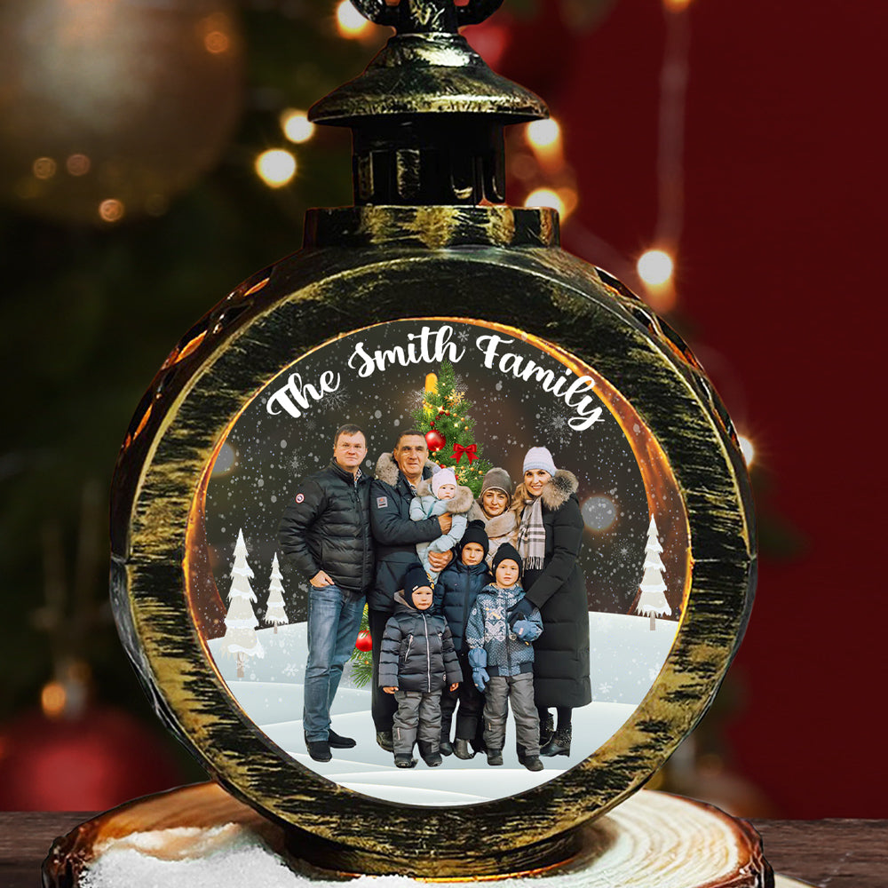 Family And Friends - Personalized Custom Christmas Lantern