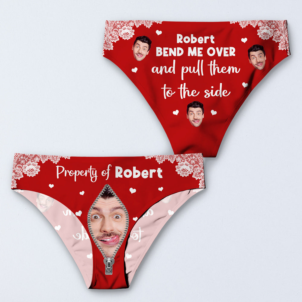 Bend Me Over - Personalized Women Briefs
