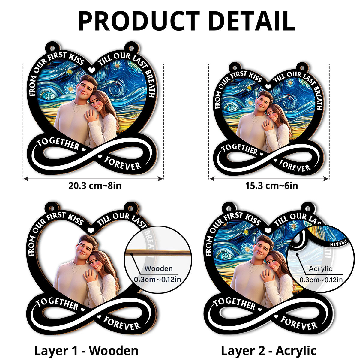 I Am Keeping You - Personalized Custom Suncatcher