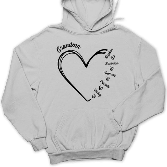Grandma Is The Best - Personalized Custom Hoodie