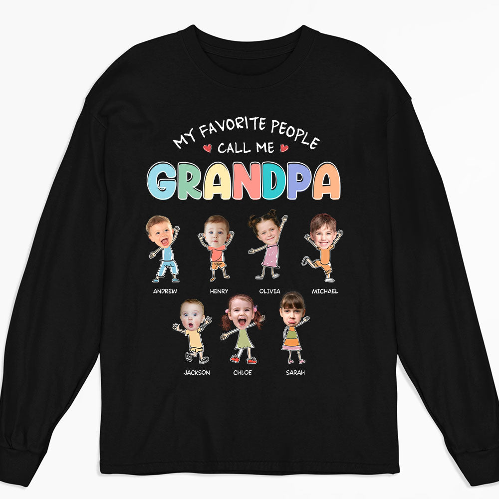 Funny Grandpa - Personalized Custom Shirt