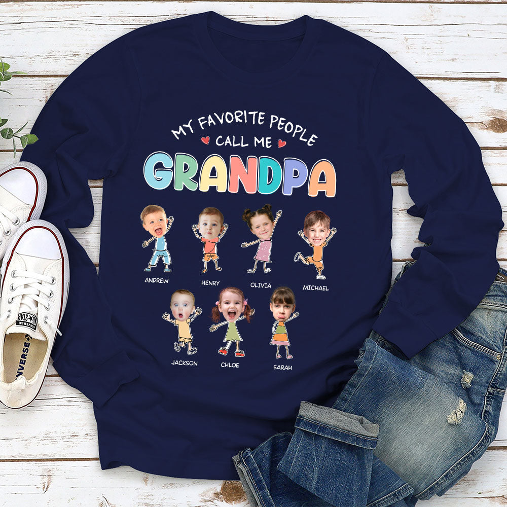 Funny Grandpa - Personalized Custom Shirt