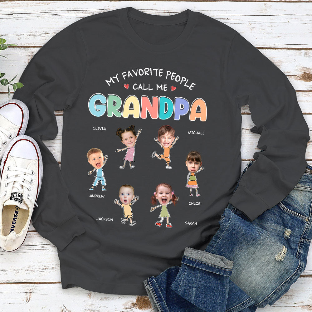 Funny Grandpa - Personalized Custom Shirt