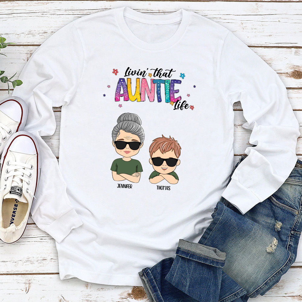 Nana Life - Personalized Custom Long Sleeve T-shirt