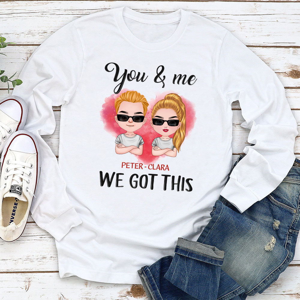 Got This - Personalized Custom Long Sleeve T-shirt