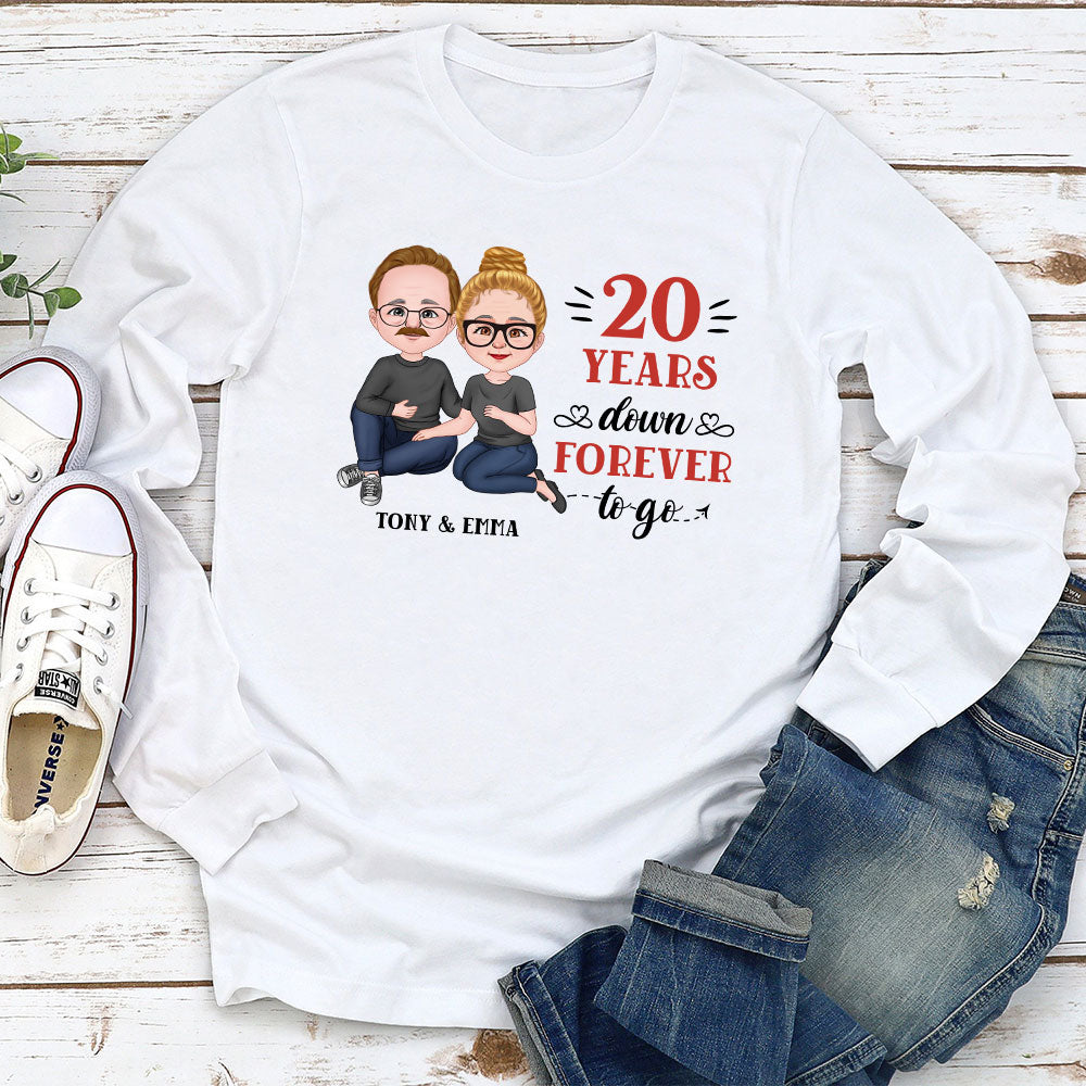 Forever To Go - Personalized Custom Long Sleeve T-shirt