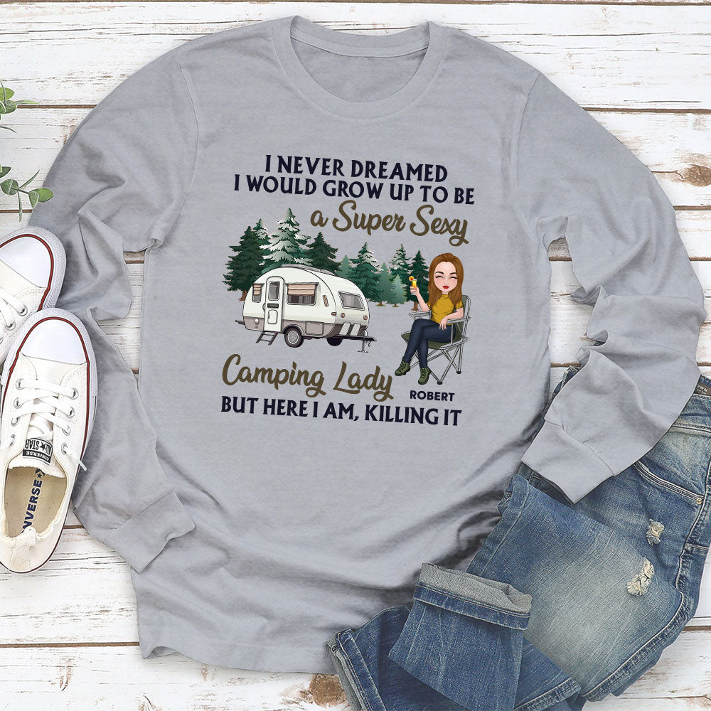 Never Dreamed 2 - Personalized Custom Long Sleeve T-shirt
