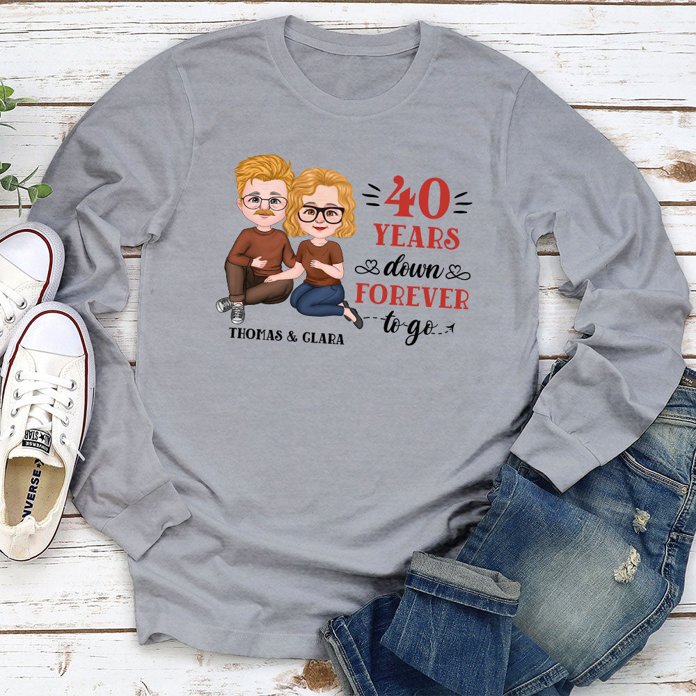 Forever To Go - Personalized Custom Long Sleeve T-shirt