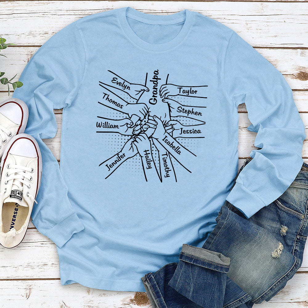 Holding Hands - Personalized Custom Shirt