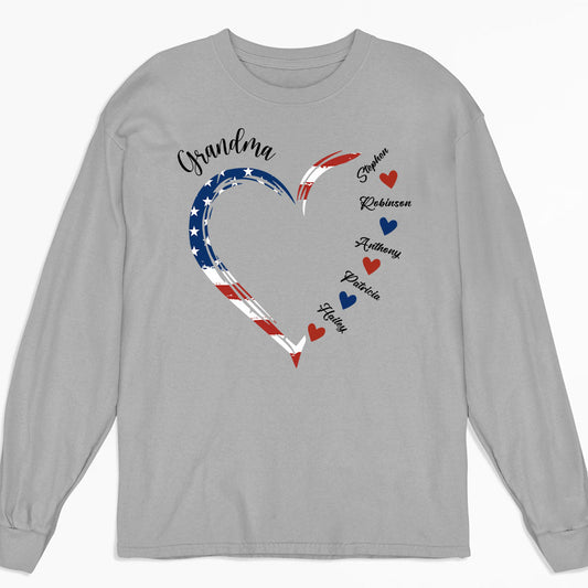 A Garden Of Love - Personalized Custom Long Sleeve T-shirt