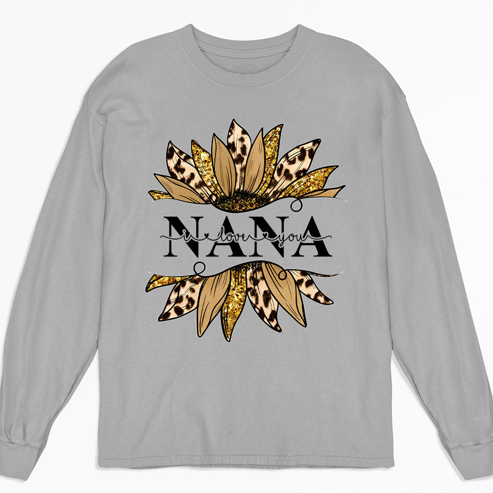 We Love You - Personalized Custom Long Sleeve T-shirt