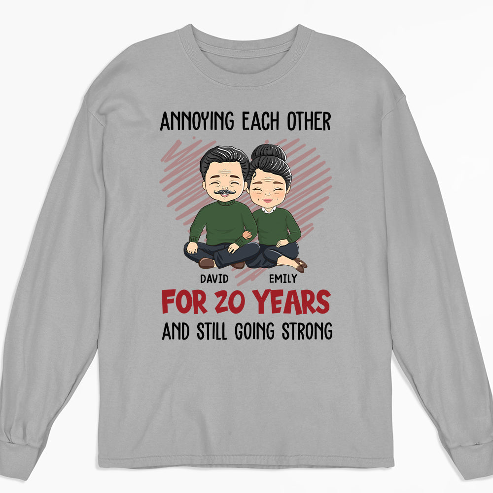 Annoying Each Other - Personalized Custom Long Sleeve T-shirt