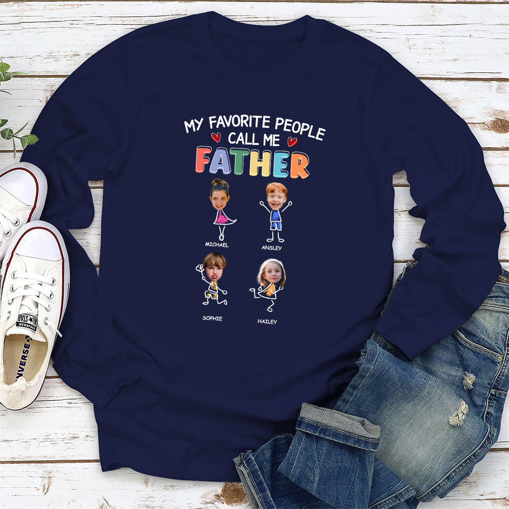Call Me Grandpa - Personalized Custom Shirt