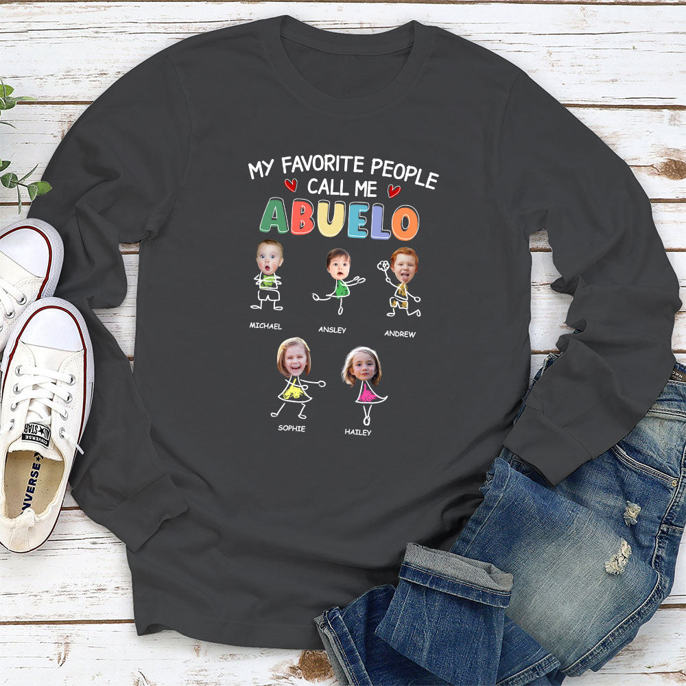 Call Me Grandpa - Personalized Custom Shirt