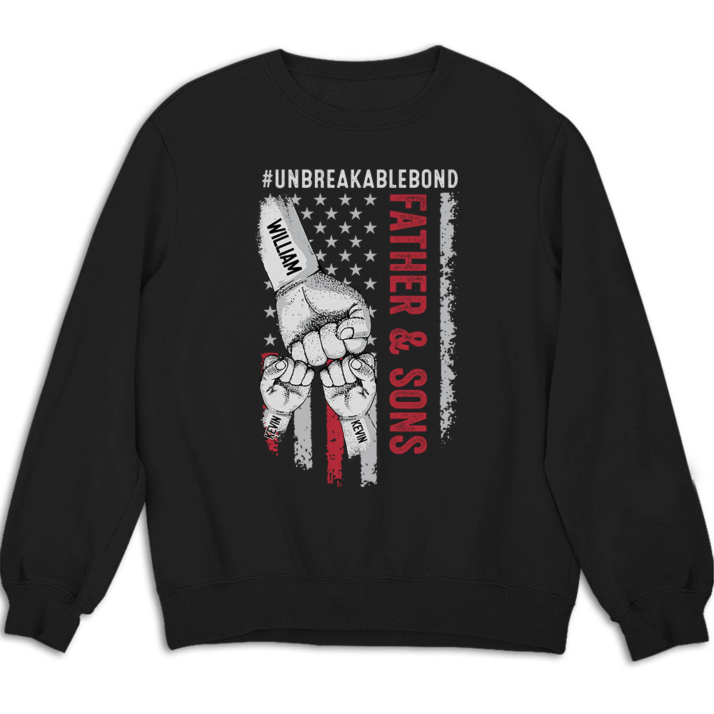 Father Son Unbreakable Bond 1st Version - Personalized Custom Shirt