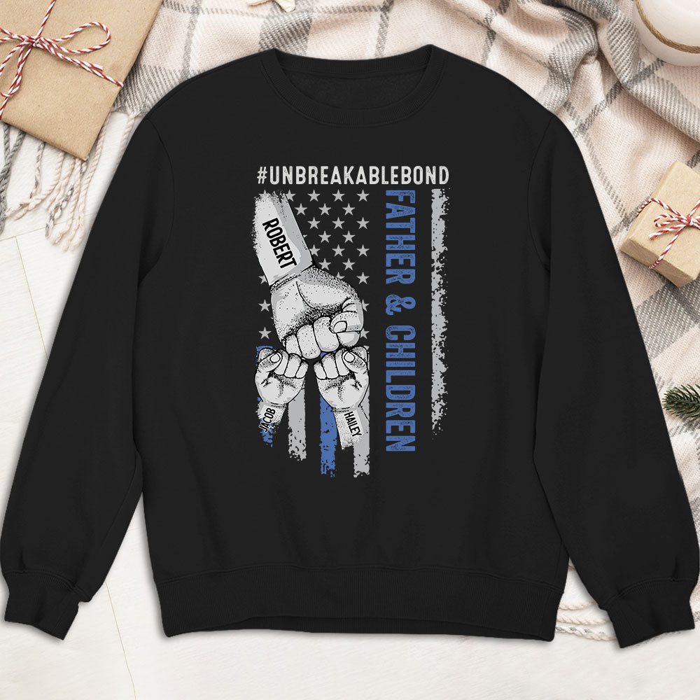 Father Son Unbreakable Bond 1st Version - Personalized Custom Shirt