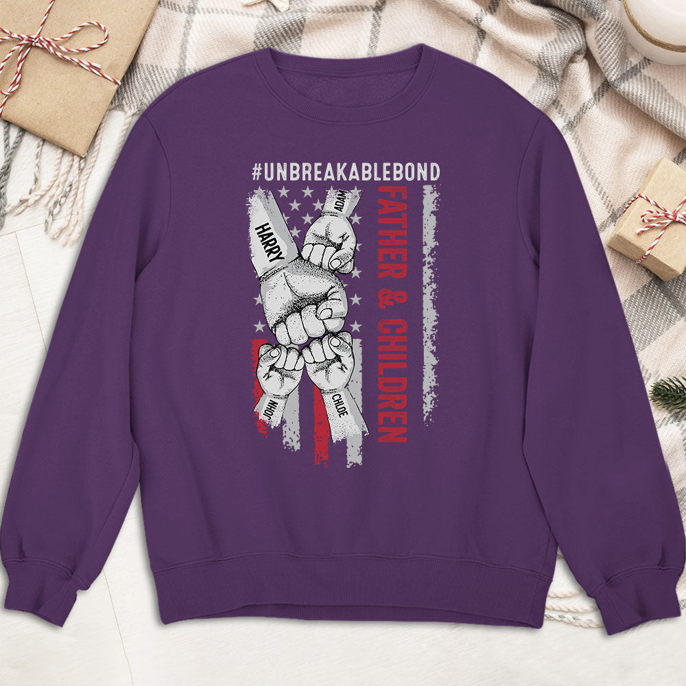 Father Son Unbreakable Bond 1st Version - Personalized Custom Shirt