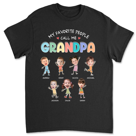 Funny Grandpa - Personalized Custom Shirt