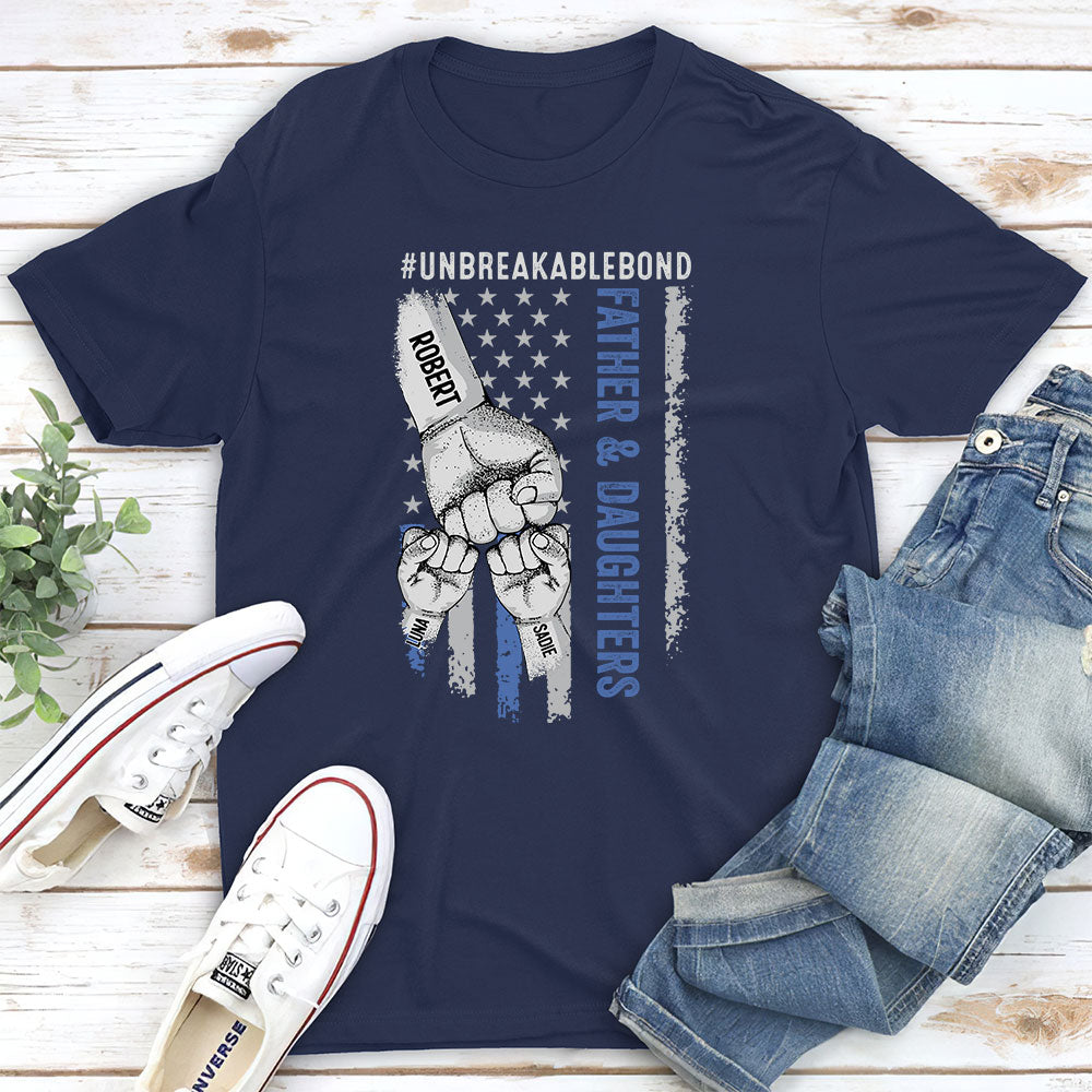 Father Son Unbreakable Bond 1st Version - Personalized Custom Shirt