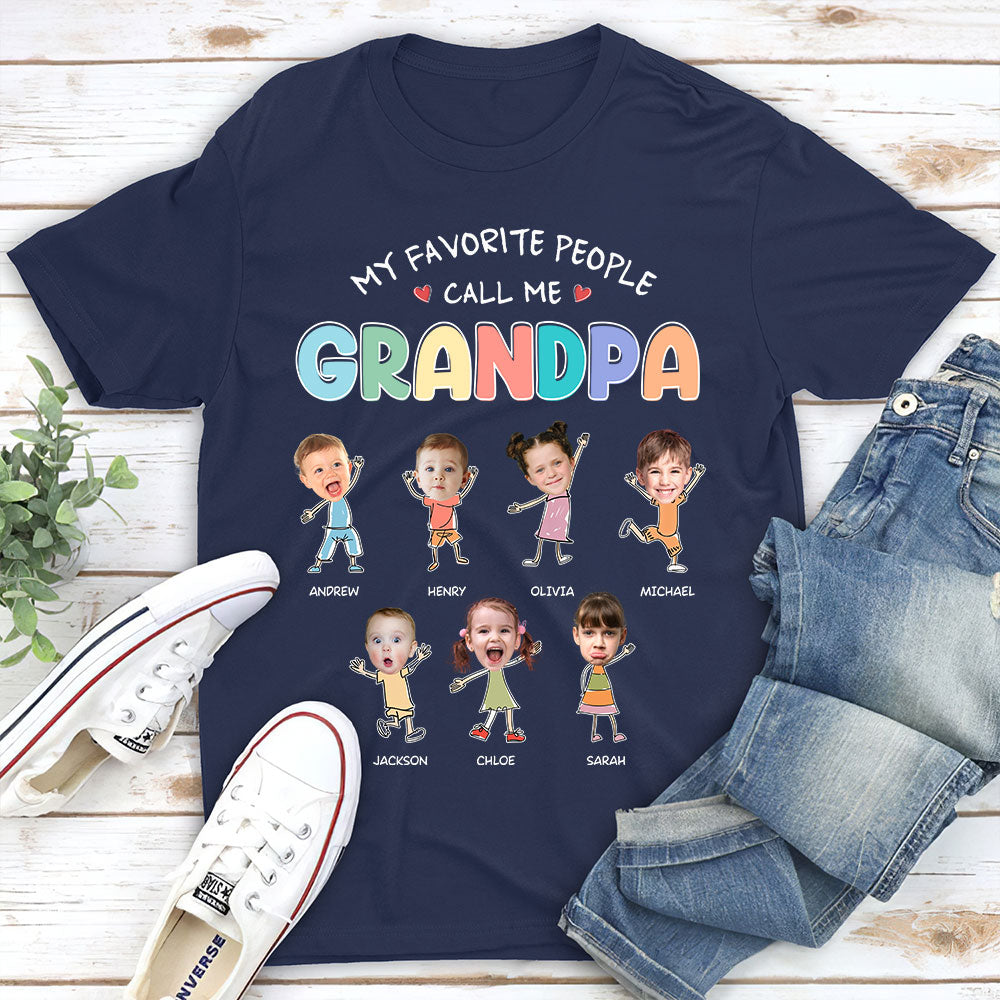 Funny Grandpa - Personalized Custom Shirt