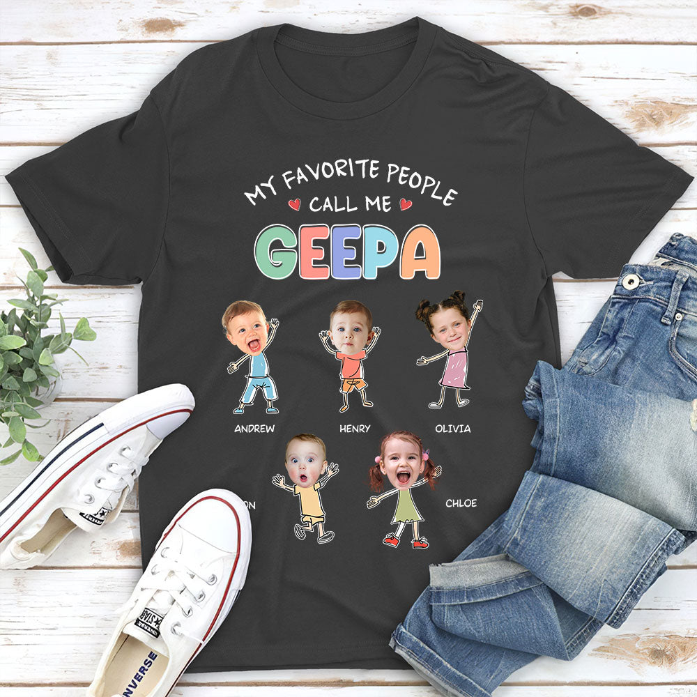 Funny Grandpa - Personalized Custom Shirt