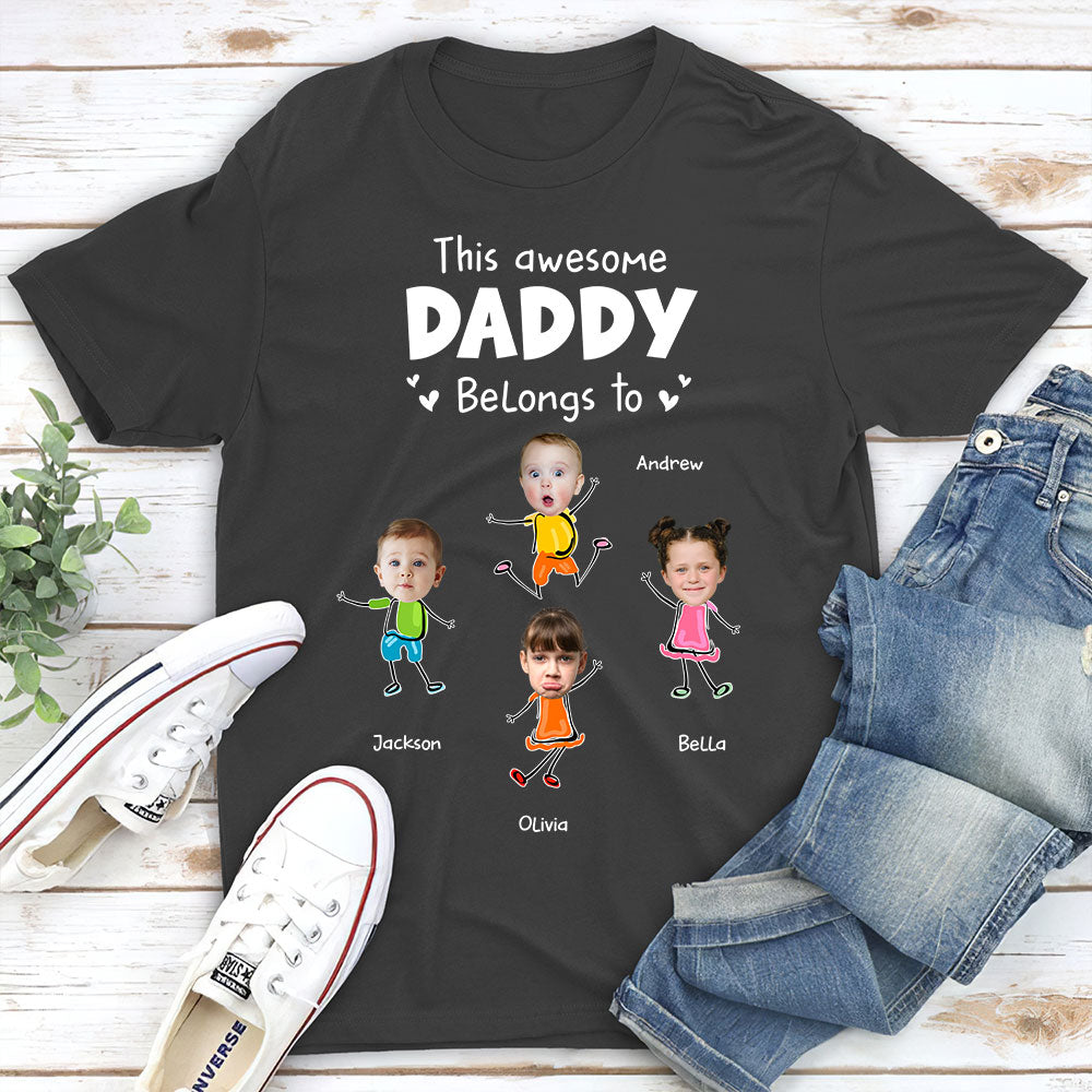 You Are My Awesome Dad - Personalized Custom Shirt