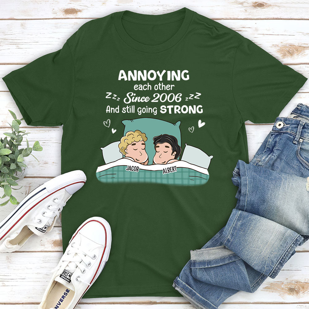 Annoying Sleeping - Personalized Custom Classic T-shirt