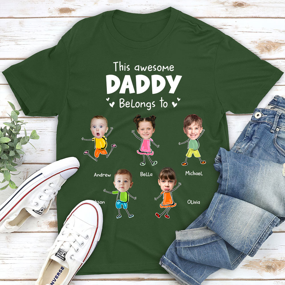You Are My Awesome Dad - Personalized Custom Shirt