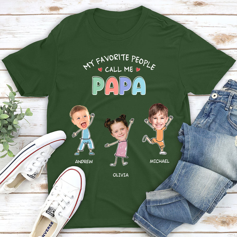 Funny Grandpa - Personalized Custom Shirt