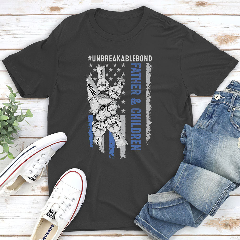Father Son Unbreakable Bond 1st Version - Personalized Custom Shirt