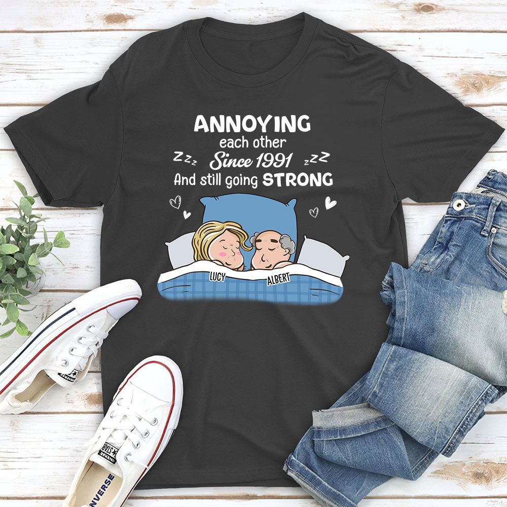 Annoying Sleeping - Personalized Custom Classic T-shirt