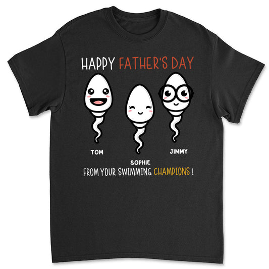 Your Swimming Champions - Personalized Custom Unisex T-shirt