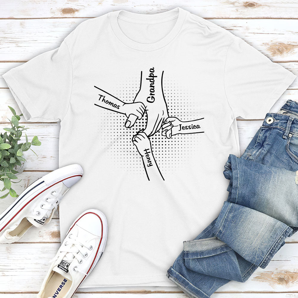 Holding Hands - Personalized Custom Shirt