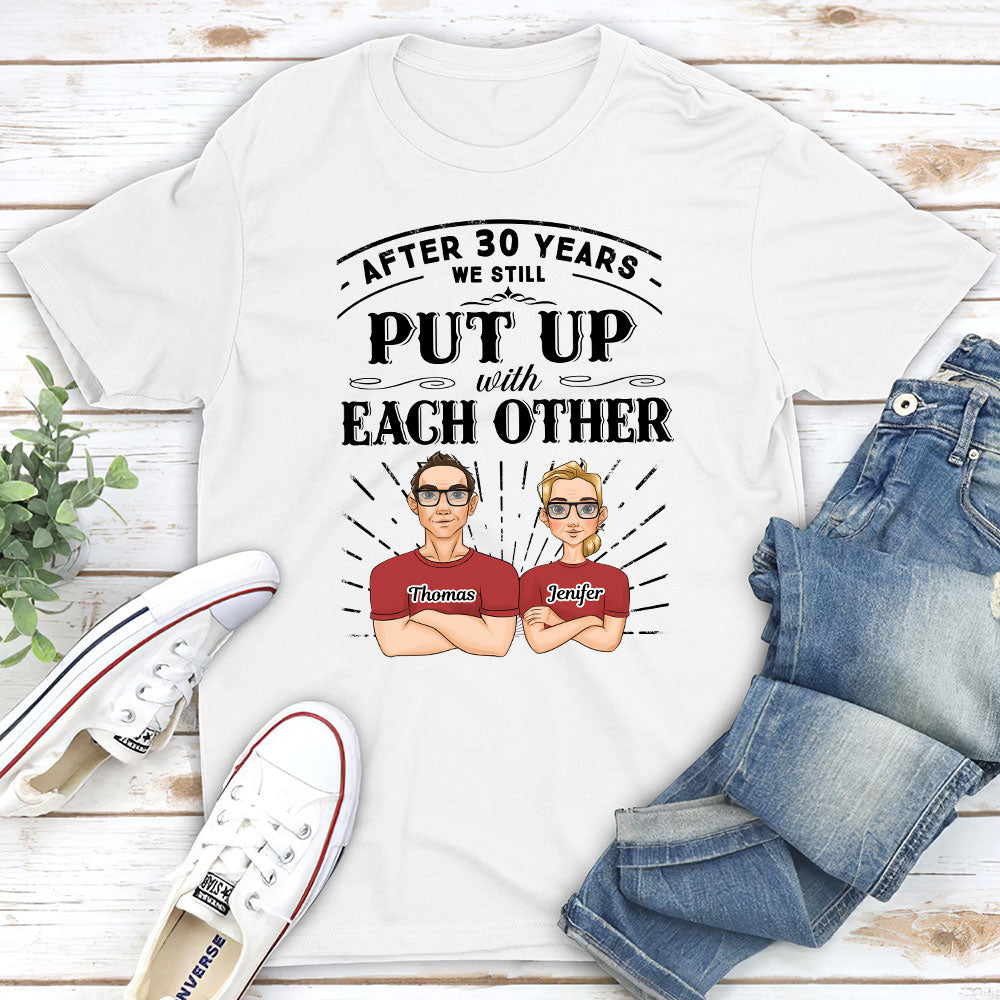 After Years Put Up With Each Other - Personalized Custom Classic T-shirt